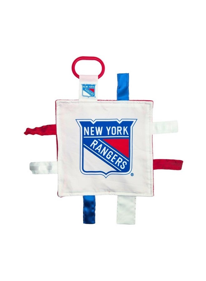 New York Rangers Baby Tag Toy Nhl Hockey Baby Sensory Crinkle Toys Soft & Safe Ideal Baby Stroller Toy Bpa Free Wstroller Clip (8