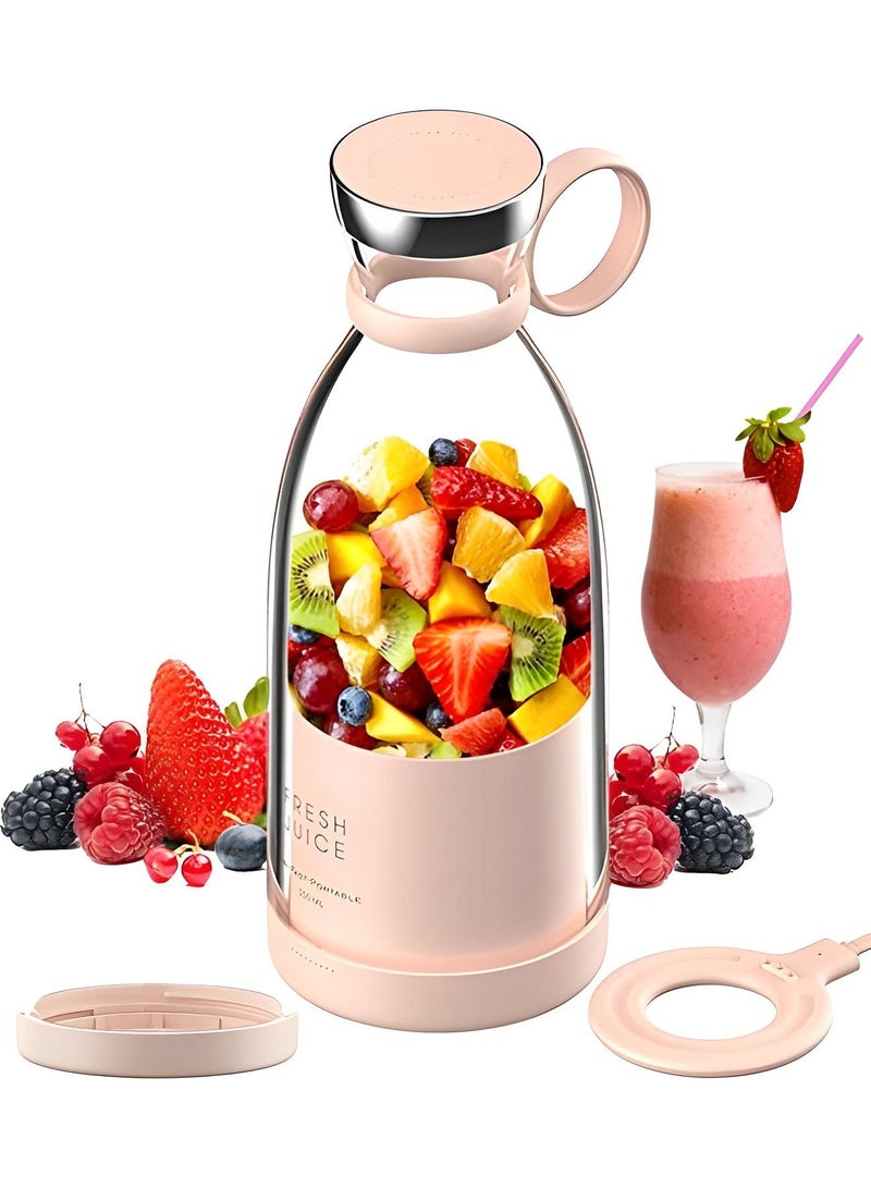 Blender Portable Mini USB Rechargeable Multifunctional Personal Shakes Smoothie Makers Jug Blender For Home, Travel, Office, Gym