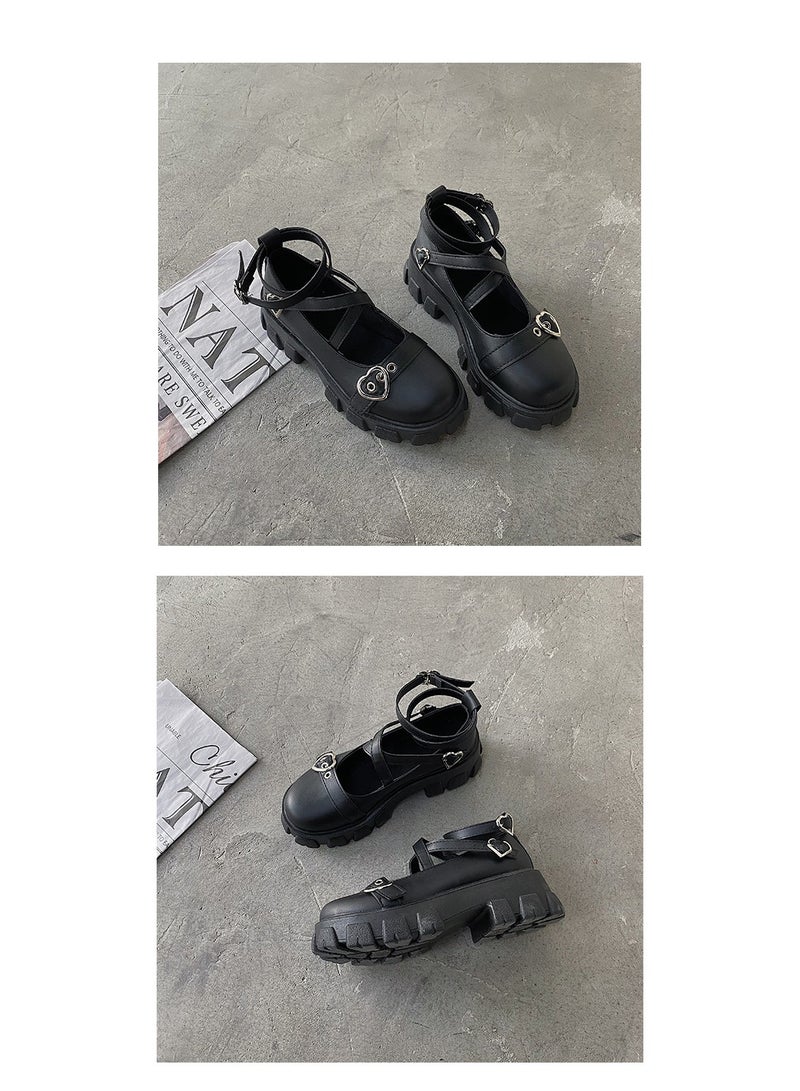 Female New Small Leather Shoes Casual Single Shoes