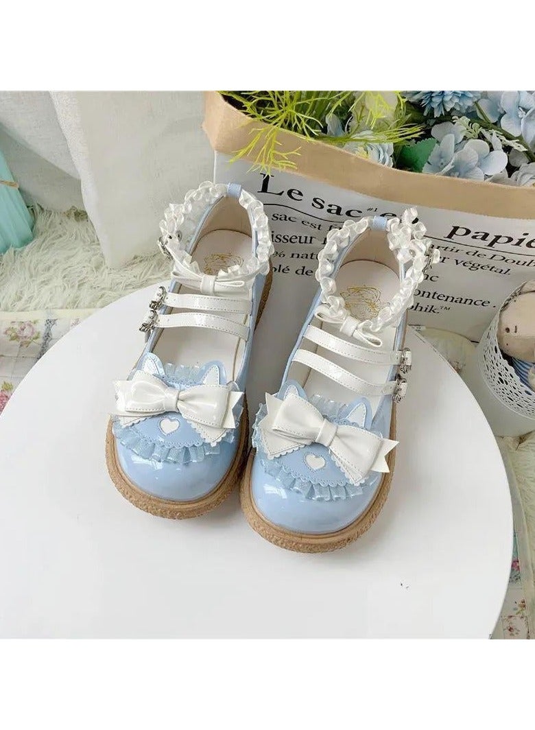 Girls Princess Little Leather Shoes Single Shoes