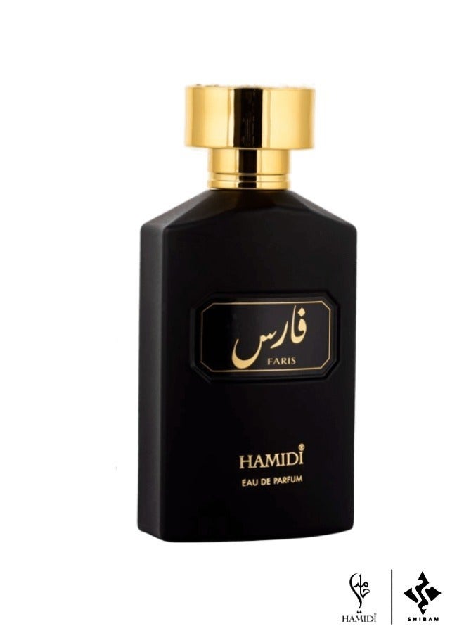 Luxurious Bundle Offer Arabic Fragrance Gift Set - Faris Eau De Parfum 100ml & Faris Bakhoor Muattar 50gm