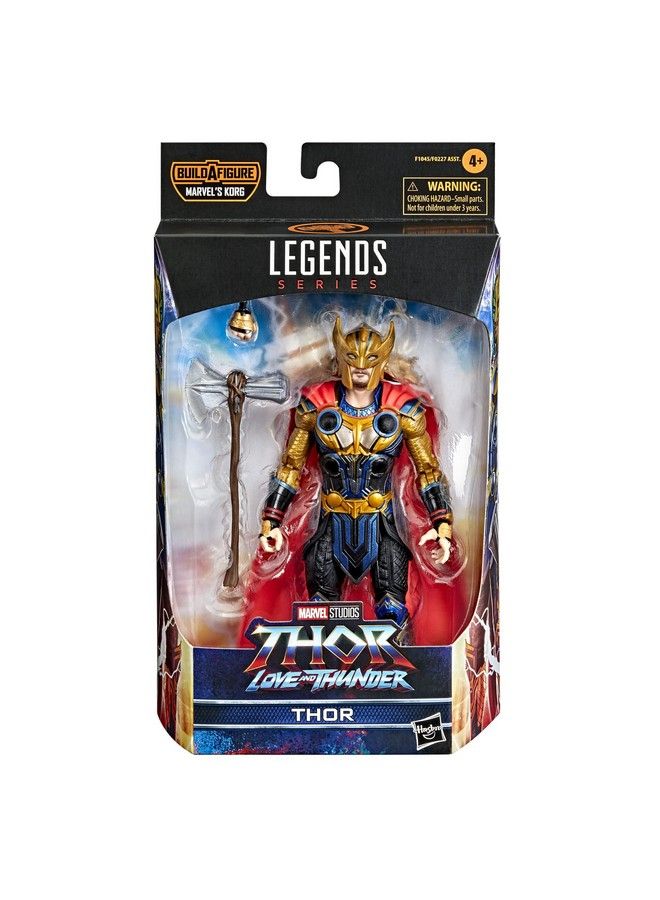Marvel Legends Series Thor: Love And Thunder Thor Action Figure 6Inch Collectible Toy, 3 Accessories