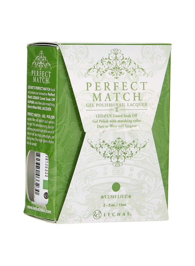 Perfect Match Gel Polish Lush Life 0.5 Ounce (Pms178)