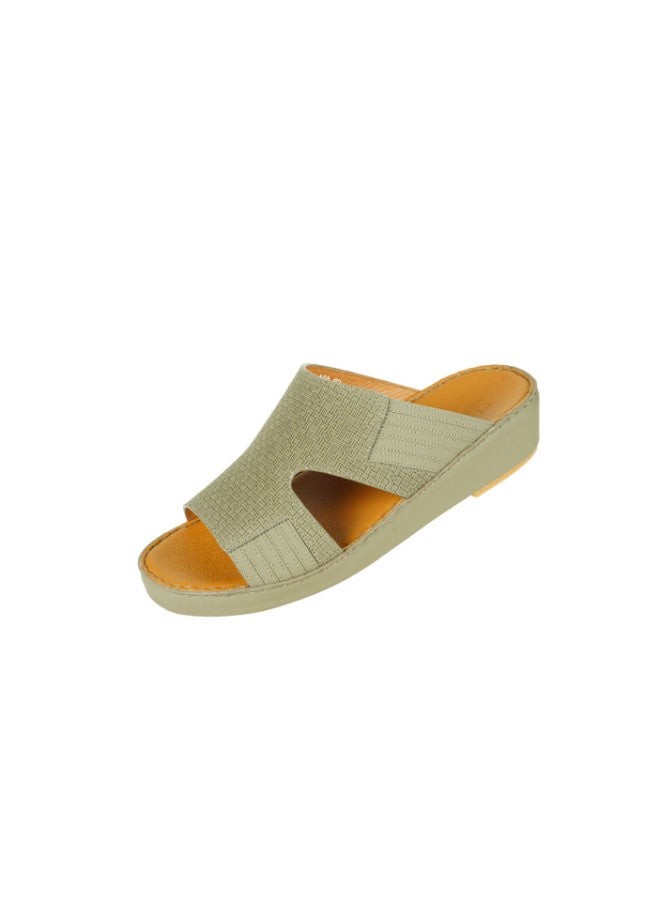 008-3501 Barjeel Mens Arabic Sandals  SP-104 Sand