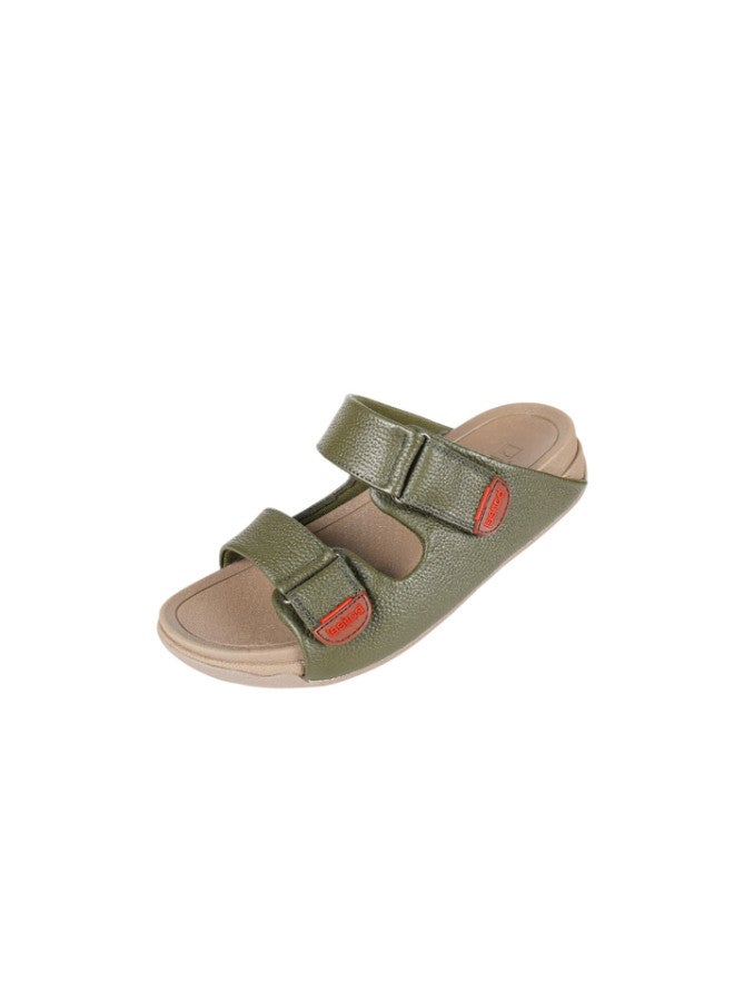 008-3529 Barjeel Mens Casual Sandals 20272 Olive
