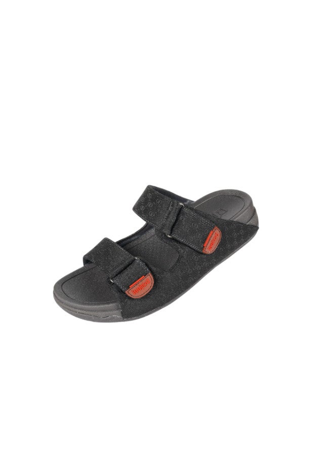008-3531 Barjeel Mens Casual Sandals 20272A Black