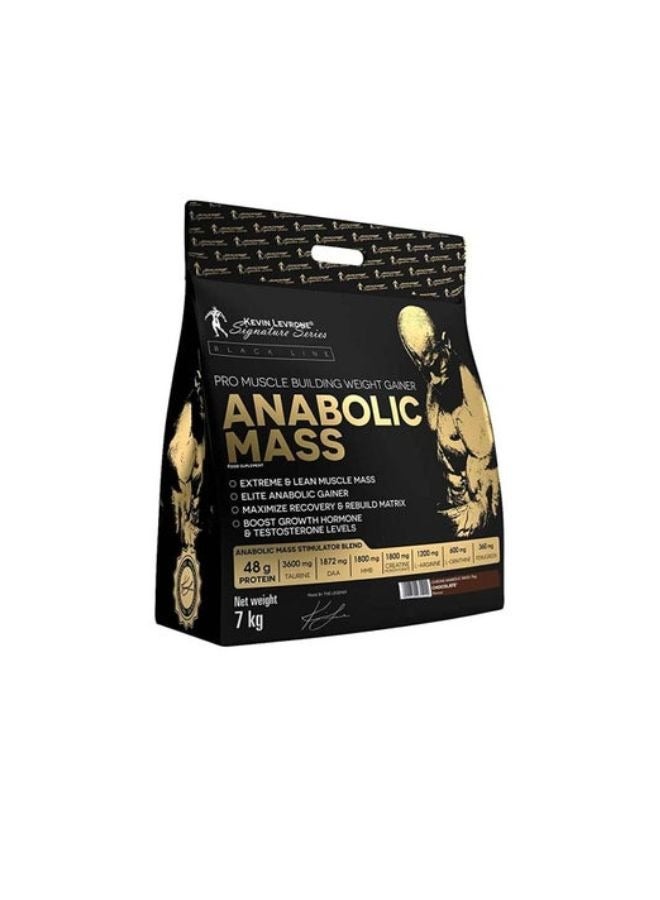 Anabolic Mass, Pro Muscle Building Weight Gainer, Chocolate Flavour, 7kg