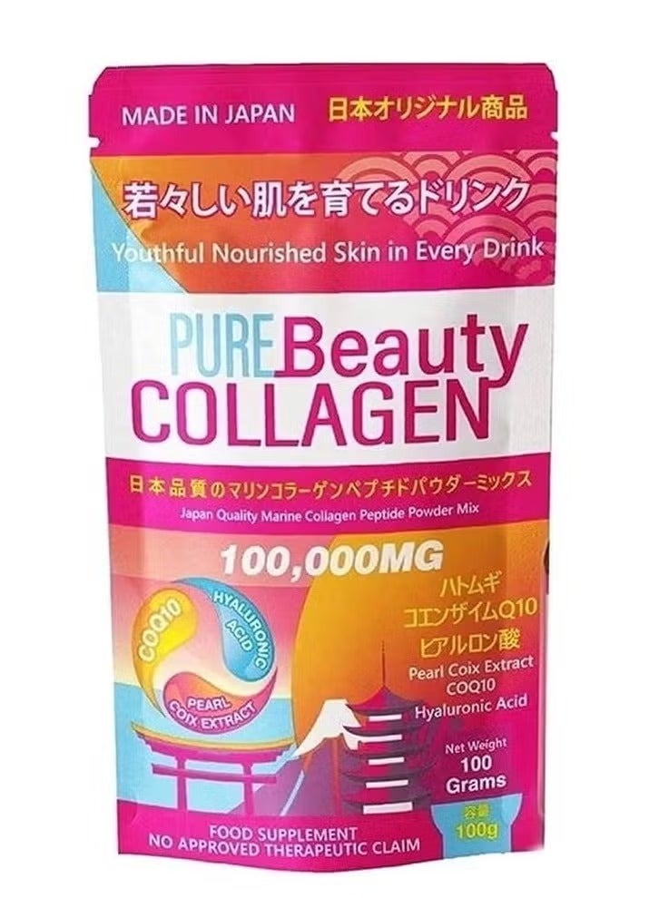 100,000mg Japan Quality Marine Collagen Powder Mix
