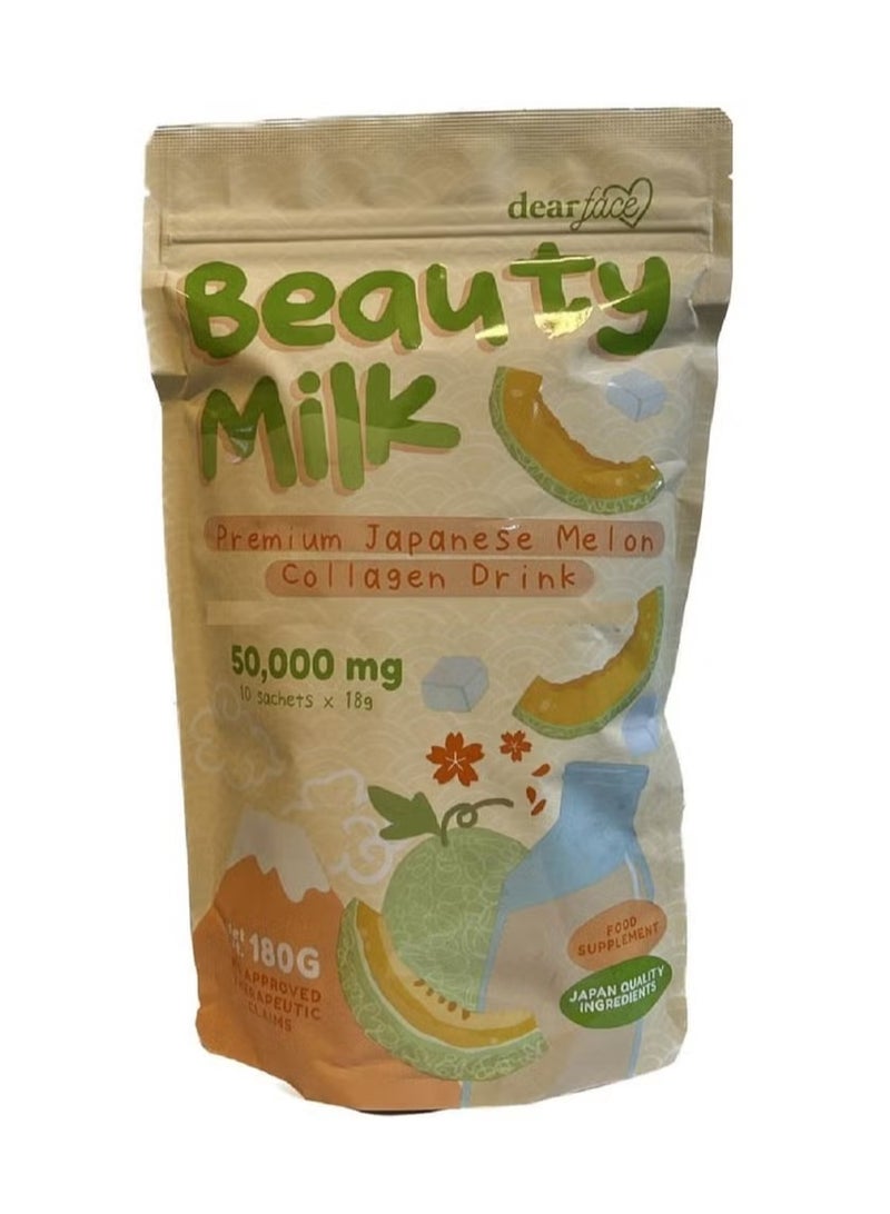 Beauty Milk Premium Japanese Melon Collagen Drink