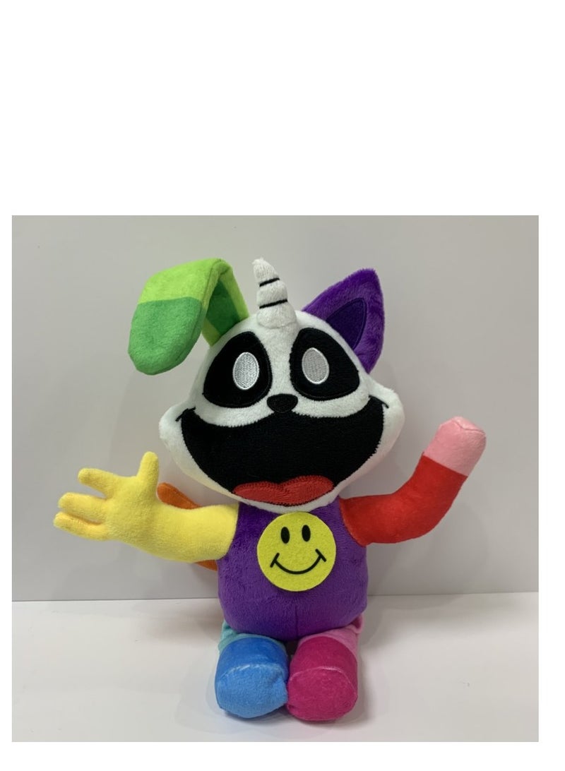 Smiling Critters Chapter 3 CatNap Plush,Cartoon Monster Game Smiling Critters Series Figure Plush Doll for Kids Adults Fans Holiday Gift（1pcs）