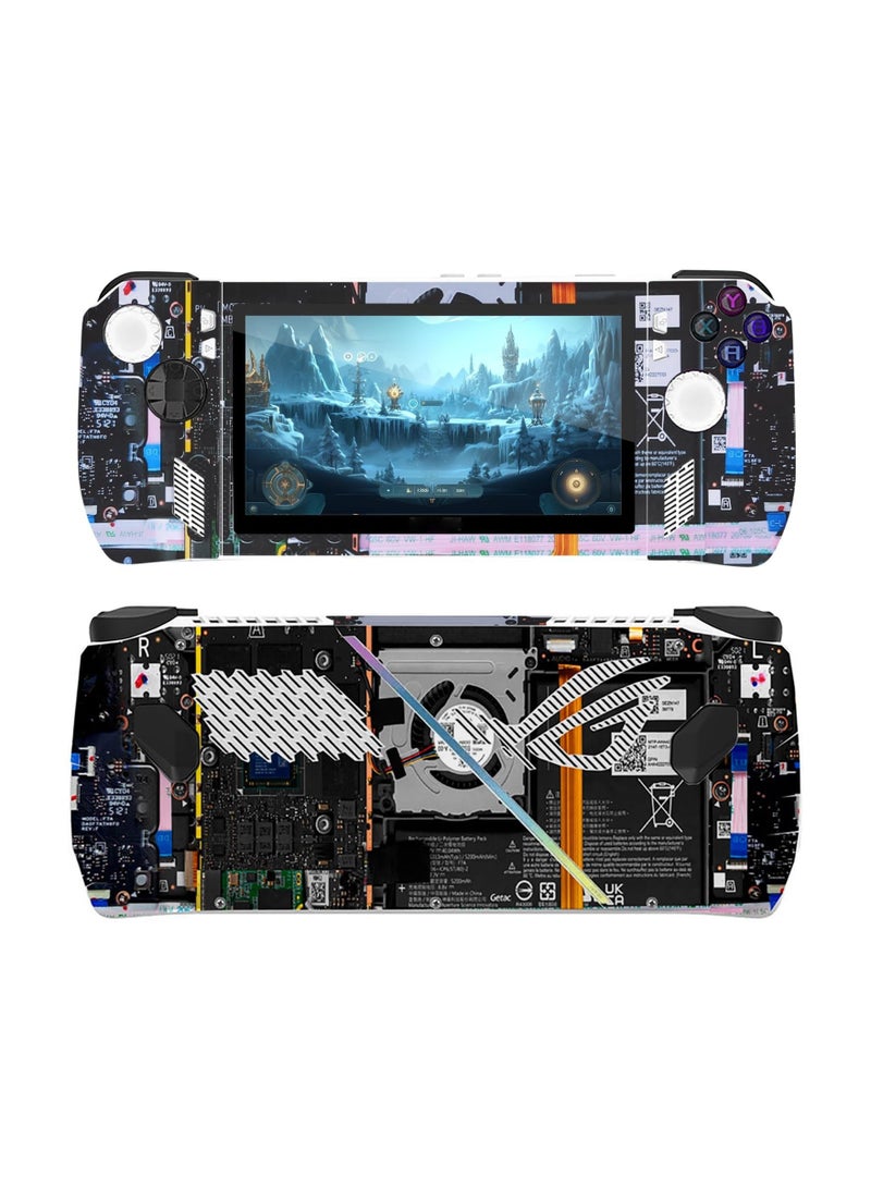 Protective Skin Decal Fit for ROG Ally, Custom Stickers Vinyl Wraps Fit for ROG Ally Gaming Handheld, 2023 New Game Console Sticker Skin