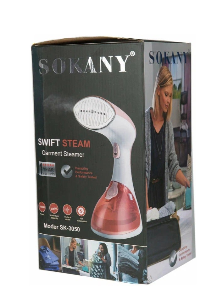 Sokany Swift Steam Sk-3050 - Portable Steamer 270ml 1500W