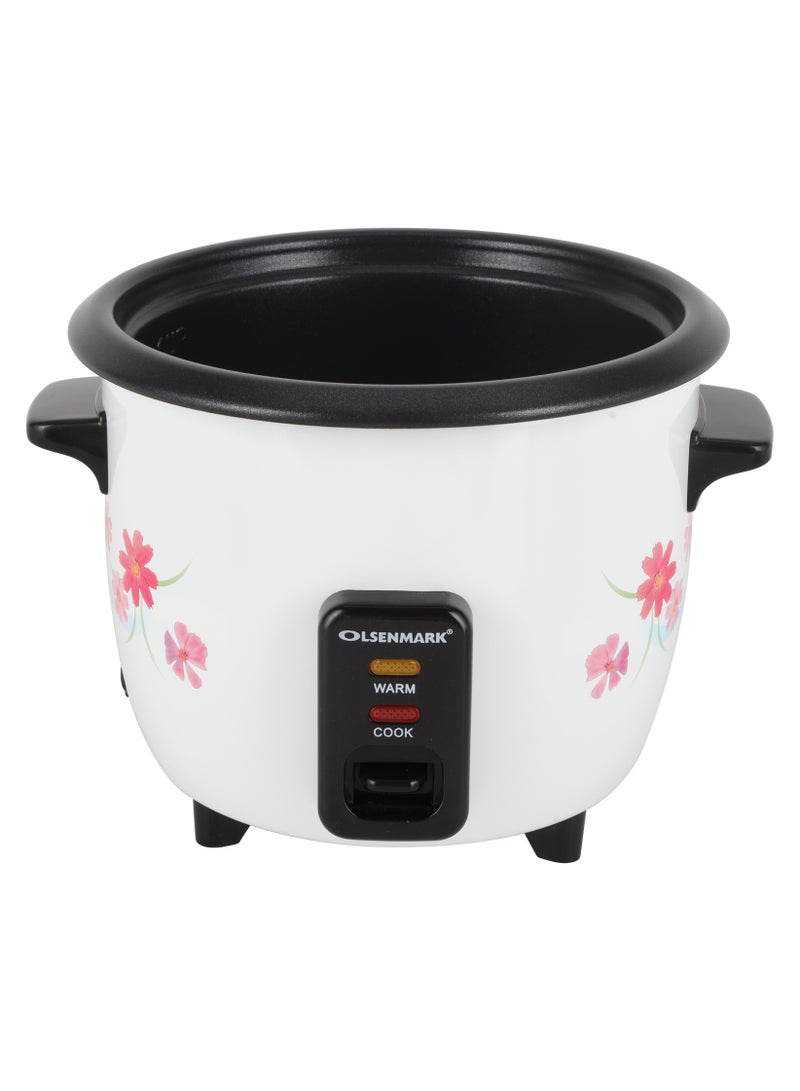 Rice Cooker 0.6 L 350 W OMRC2350H Pink/Silver