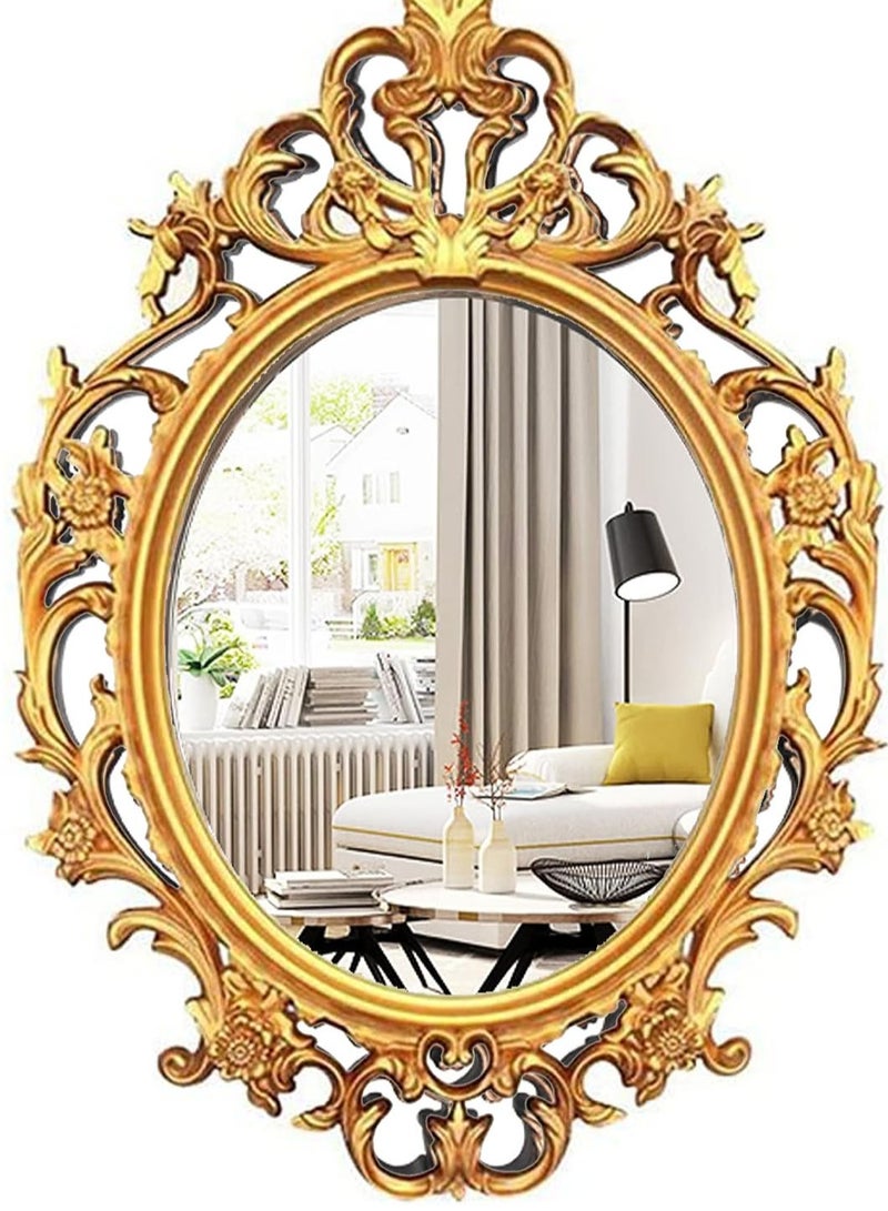 FFD Decorative Wall Mirror Vintage Hanging Mirror for Bedroom Living-Room,