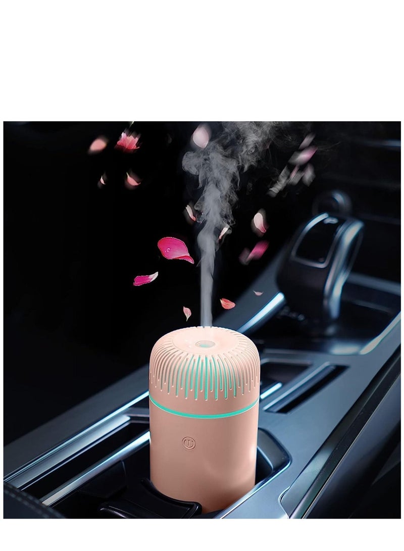 Car Diffuser Humidifier Aromatherapy Essential Oil Diffuser USB Cool Mist Mini Portable Diffuser for Car Home Office Bedroom