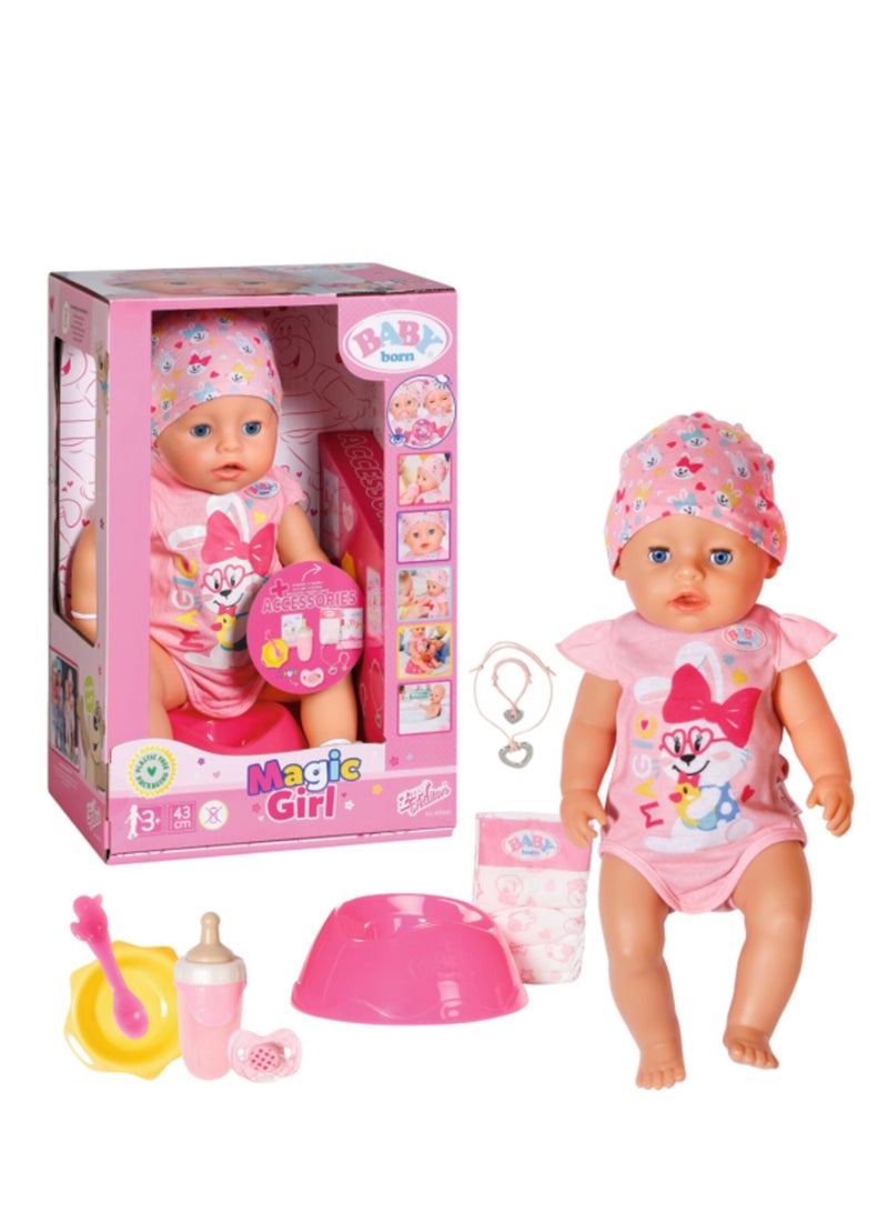 Baby Born Doll Magic Girl 43cm