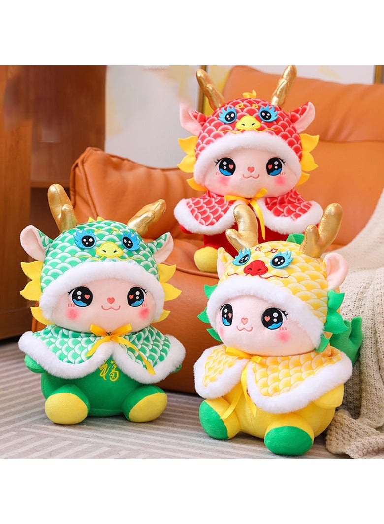 Chinese Zodiac Mascot Little Dragon Doll Plush Toys
