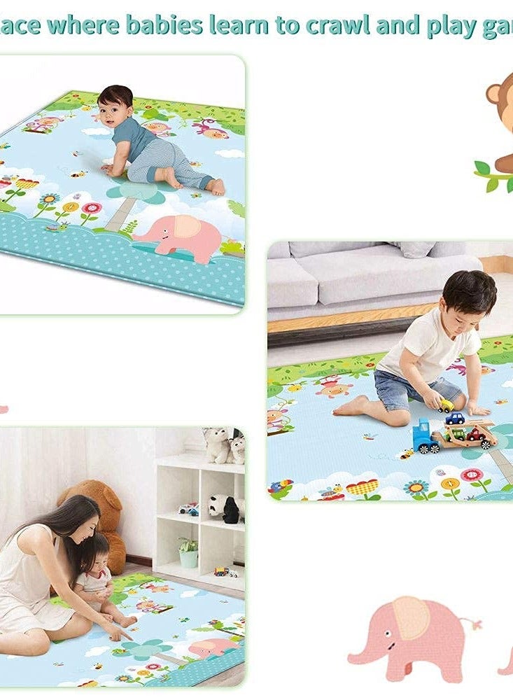 Thick Waterproof Foam Play Mat, Baby Activity Tummy Time  Non-Toxic Foam Play Mat for Babies and Toddlers.