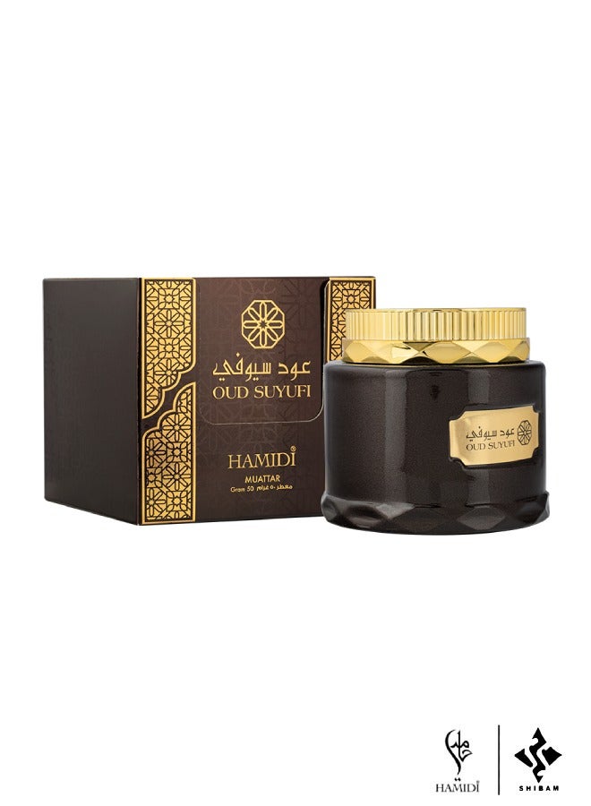 Oud Suyufi - Premium Luxury Oriental Oud Muattar 50gm Incense