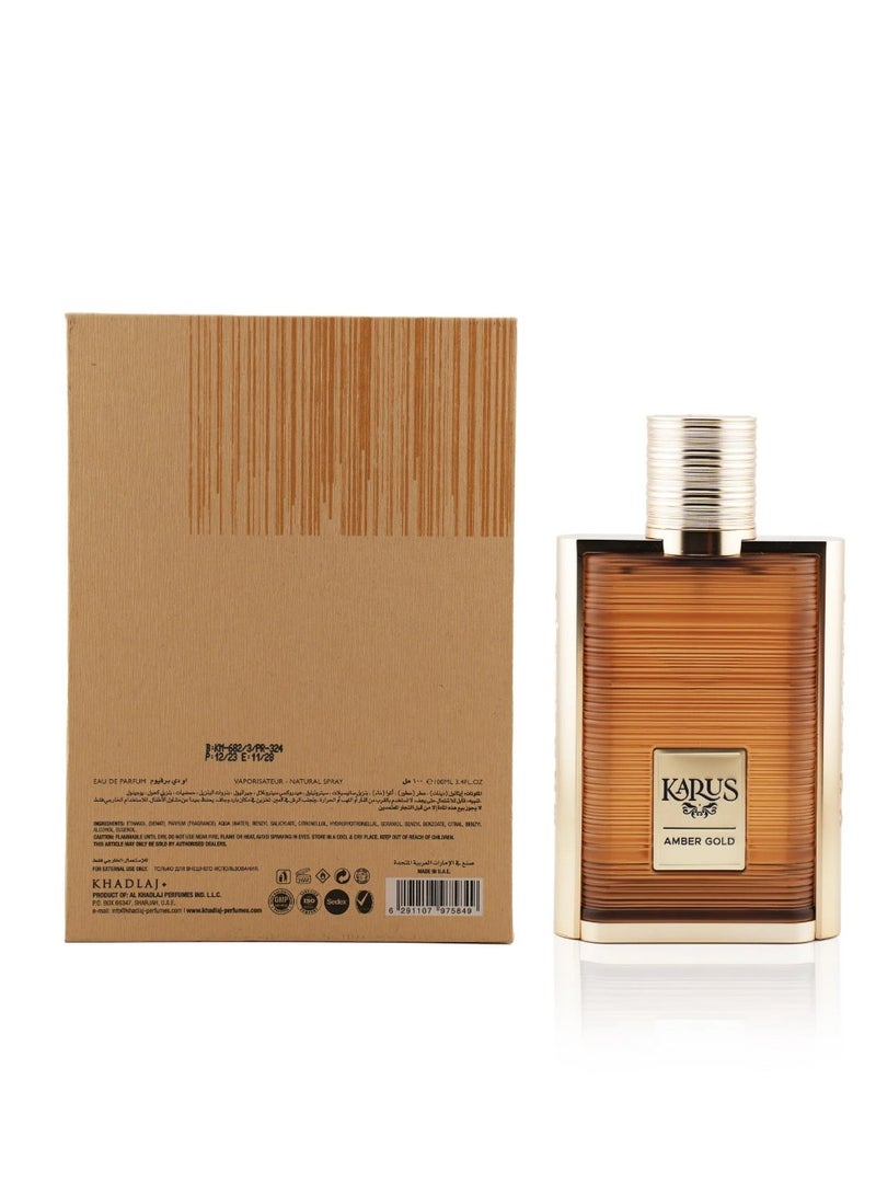 KARUS AMBER GOLD 100 ML EDP SPRAY
