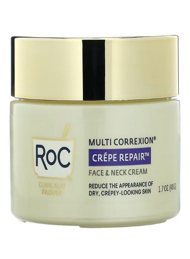 Multi Correxion Crepe Repair Face and Neck Cream 1.7 oz 48 g