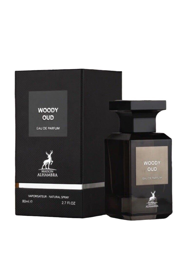 Maison Alhambra Woody Oud Eau De Parfume 80ml