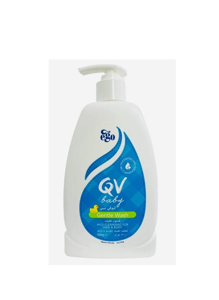 Ego QV Baby Gentle Wash with Moisturizing Formula 500g