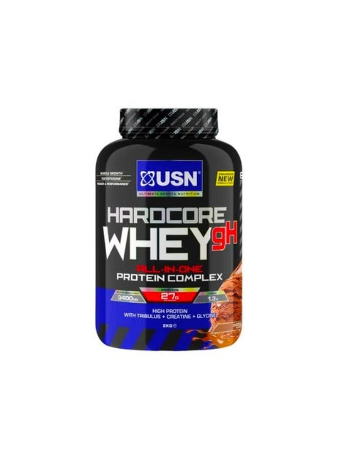 Hardcore Whey gH, All In One Protein Complex, Chocolate Flavour, 1.8kg