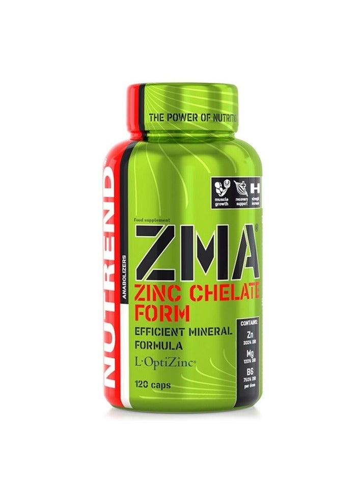 Nutrend ZMA 120 Capsules 60 Servings 111g