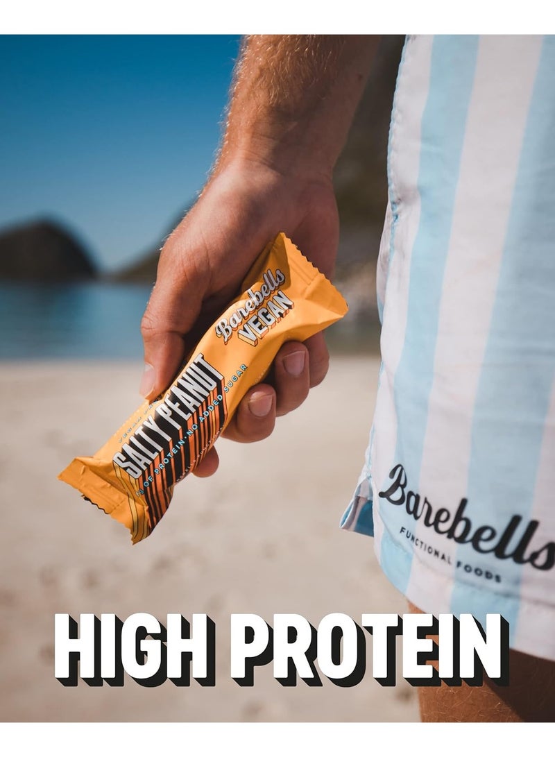 Barebells Vegan Protein Bar Salty Peanut 55g Pack of 12