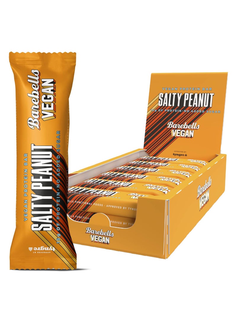 Barebells Vegan Protein Bar Salty Peanut 55g Pack of 12