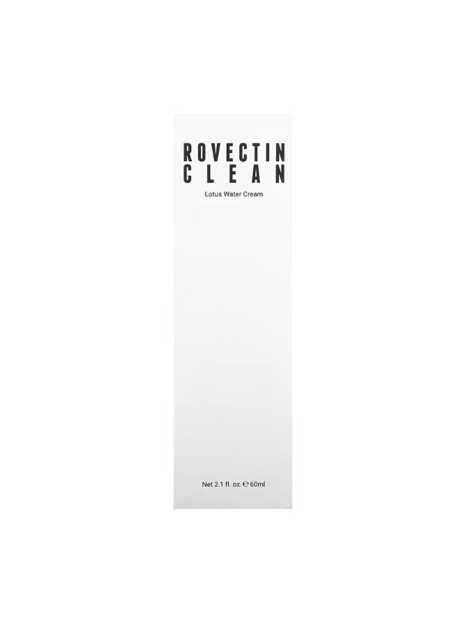 Clean Lotus Water Cream  2.1 fl oz 60 ml