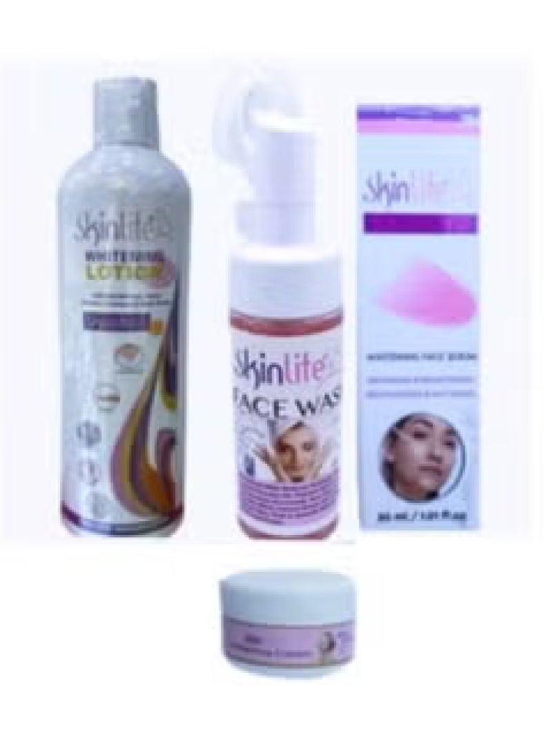 Skinlite Whitening Cream, Serum, Lotion & Skinlite Face wash
