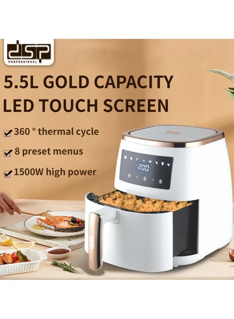 DSP 1500W 5.5L Digital KB2082 DSP Air Frying Pan KB2082