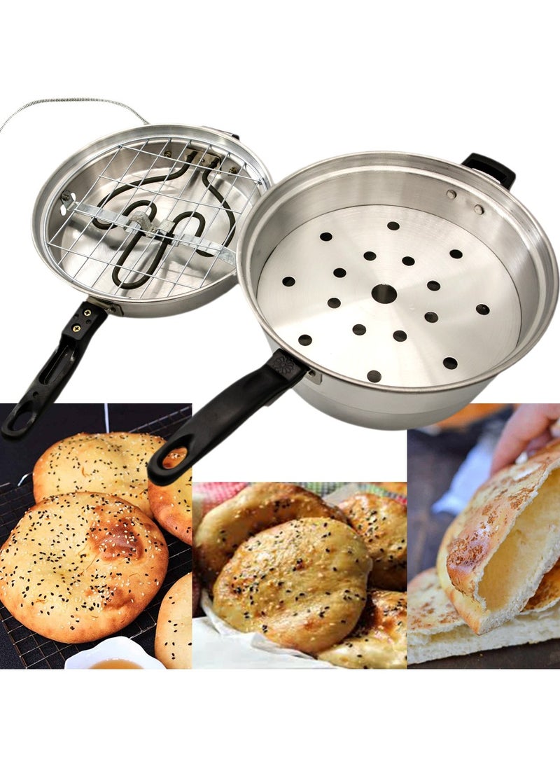 Electric Khameer Maker, Asia Mini Oven Bread Maker, Aluminum, Easy to Use, Low Power Consumption
