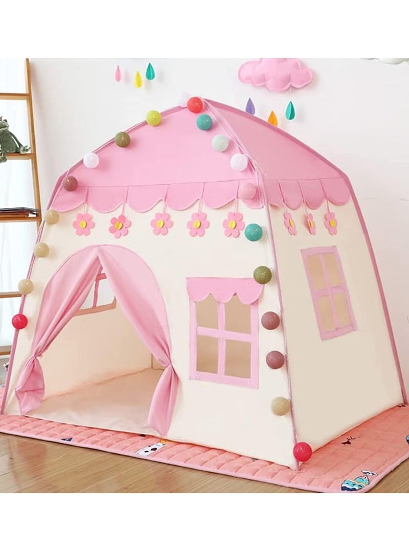The Greenhouses With Ball Lights Are The Indoor-Outdoor Playroom Tents That Princesses Deserve