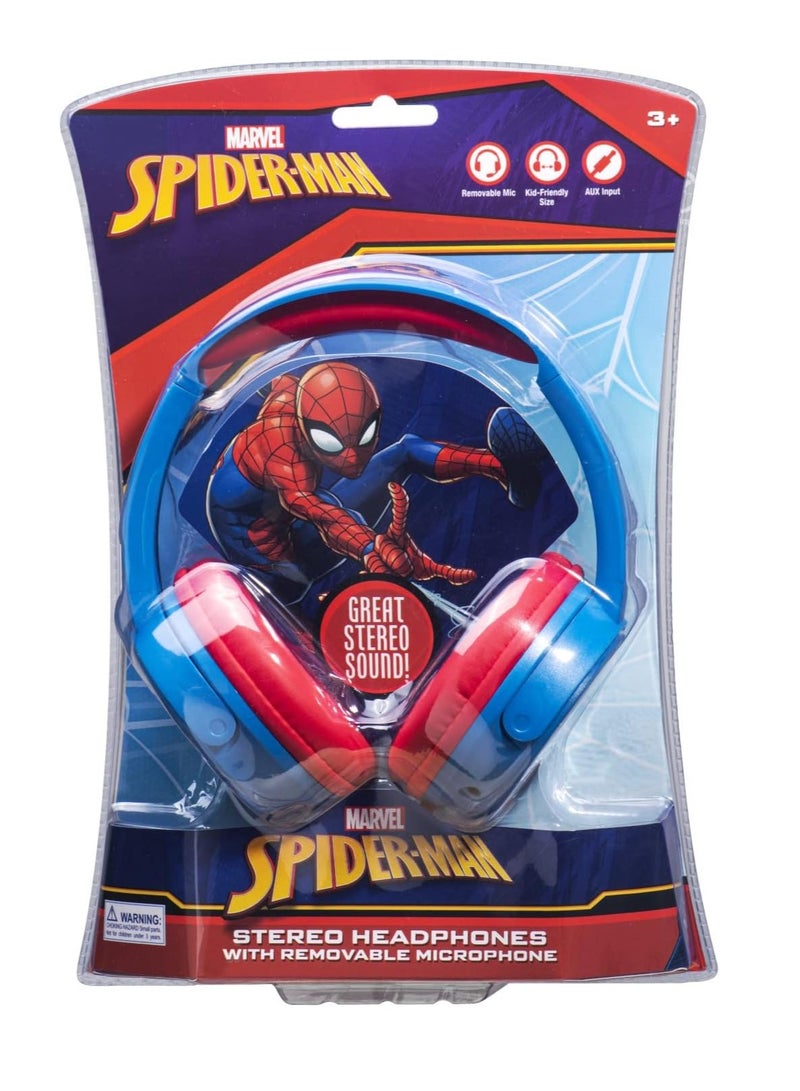 Marvel Spiderman Padded BT Headphones Spiderman