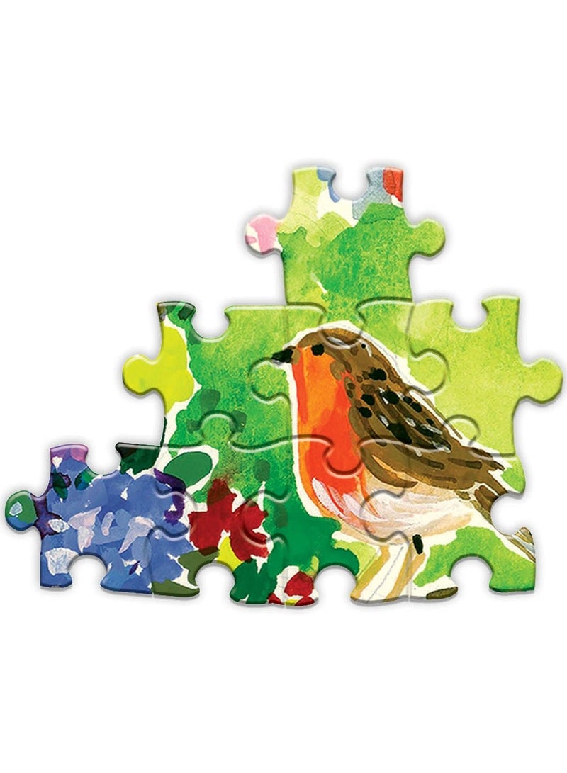 eeBoo: Piece and Love Seagull Garden 1000-piece rectangular adult Jigsaw Puzzle, High Quality Jigsaw Puzzle for Adults and Families, Includes Glossy, Sturdy Pieces and Minimal Puzzle Dust