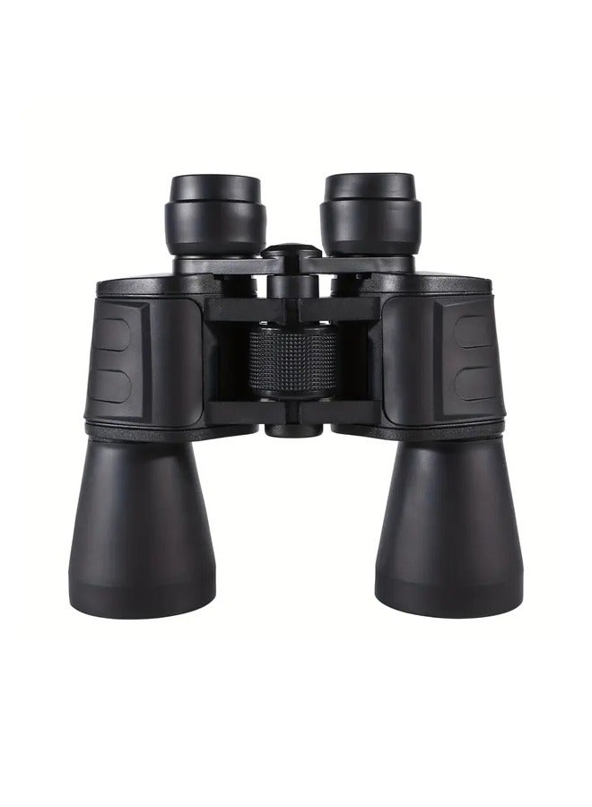 High Power Compact Waterproof Binoculars Telescope With Low Light Night Vision For Hunting, Bird Watching, Travel And Football Games With Carrying Case And Strap