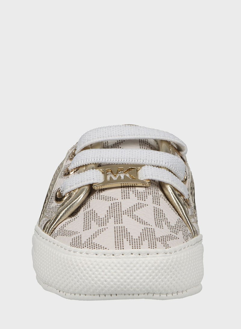 Infant Baby Sneaker Low Top Lace Up Sneakers