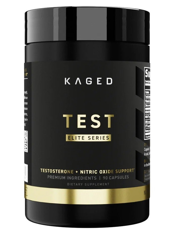 Kaged Test Elite: Testosterone Support | Enhance Muscle Strength & Vitality with Elite Ingredients | 30 Servings…