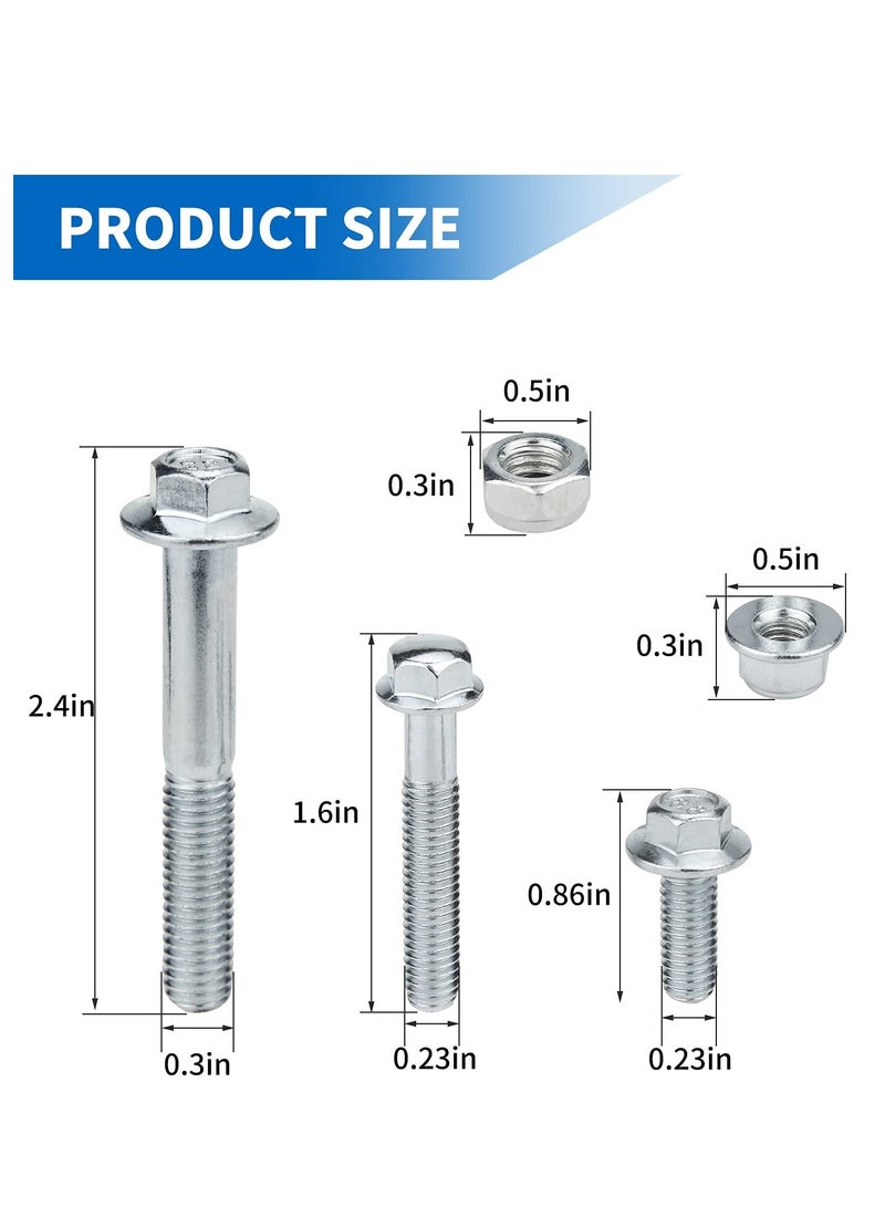 Chain Adjusters for Motorized Bicycles - Effortlessly Maintain Chain Tension, Compatible with 49cc, 66cc, and 80cc Engines
