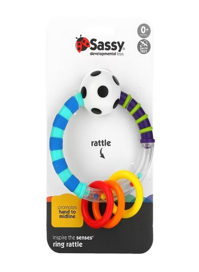 Inspire The Senses Ring Rattle 0 Months 1 Count