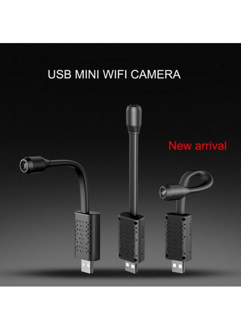 HD Smart Mini Wi-Fi USB Real-time Surveillance IP Camera Support 128G