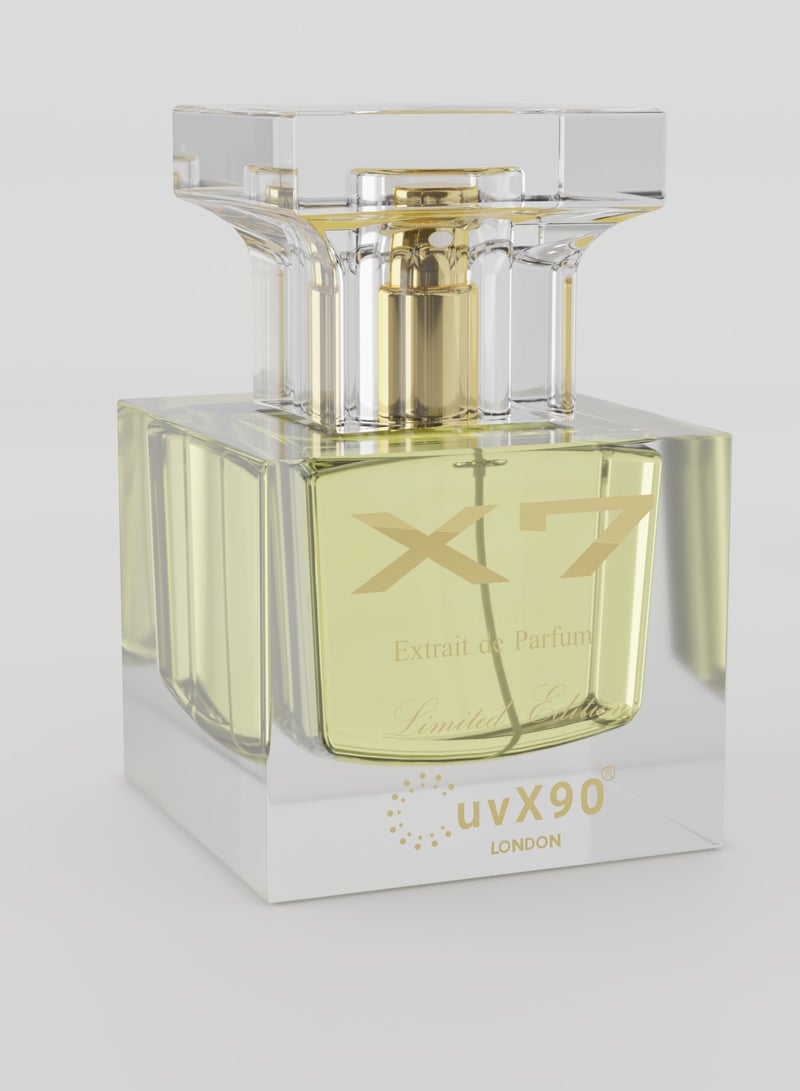 X7 Parfum By uvX90 London Extrait De Parfum 50 ML | Limited Edition