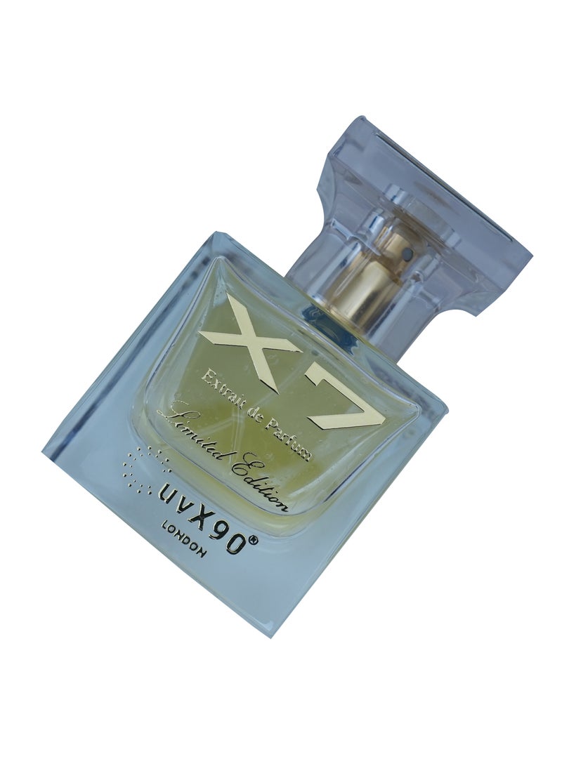 X7 Parfum By uvX90 London Extrait De Parfum 50 ML | Limited Edition