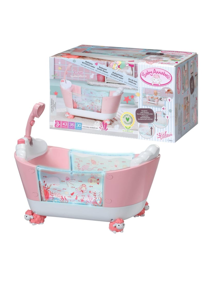 Baby Annabell Let's Play Bath Time Doll's Bathtub