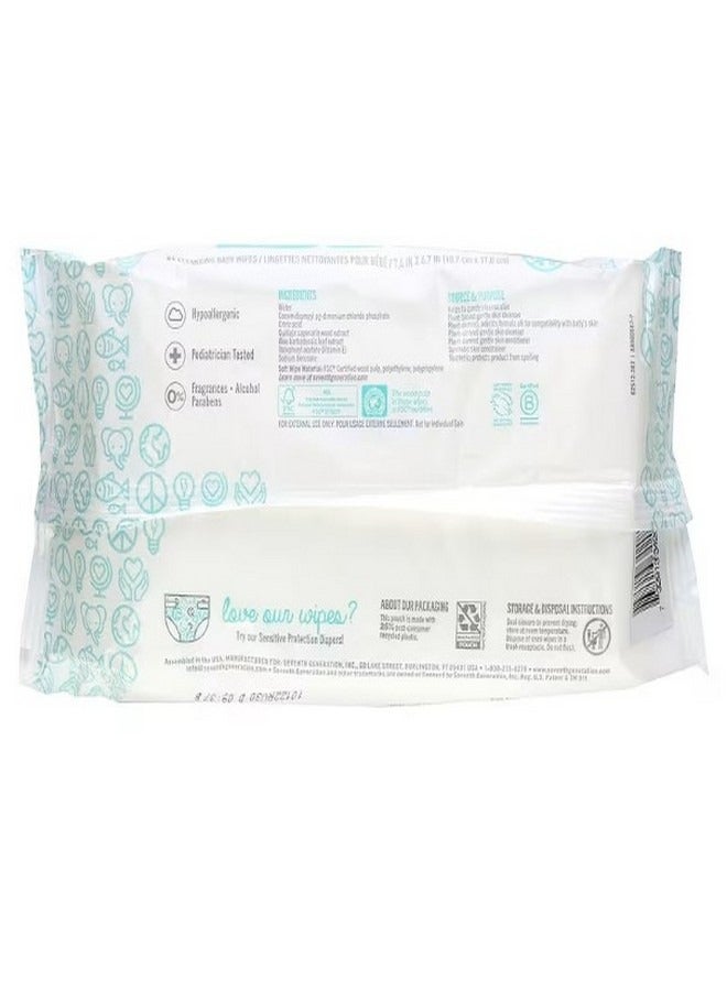 Sensitive Protection Cleansing Baby Wipes 64 Wipes