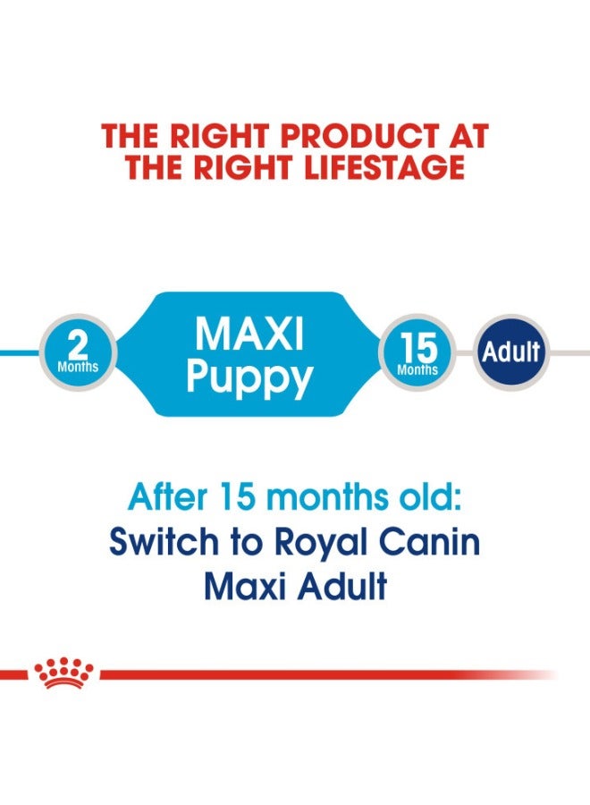Size Health Nutrition Maxi Puppy 15 KG