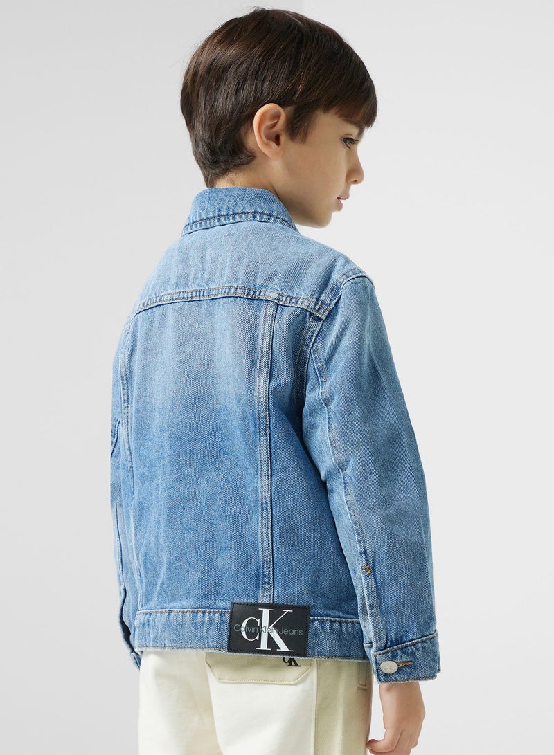 Youth Denim Trucker Jacket